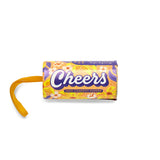 Seed confetti popper with 'Cheers' branding on a white background