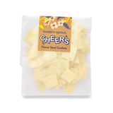 Packaged flower seed confetti with 'modern sprout' label on a white background