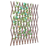 Outdoor 59-inch Tall Extendable Wood Lattice Garden Trellis - FREE SHIPPING