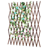 Outdoor 59-inch Tall Extendable Wood Lattice Garden Trellis - FREE SHIPPING