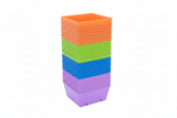 5x5 Deep Grow Tray Inserts multicolor stack