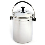 Stainless Steel Kitchen Compost Keeper Bin with Charcoal Filter - FREE SHIPPING
