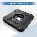 274 LBS Cantilever Patio Umbrella Base with Handles