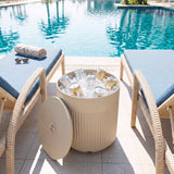 3-in-1 Outdoor Umbrella Base with Water Bag and 2" Pole Hole