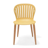 Nassau Side Chair in Honey Yellow Social Plastic® - 2pc