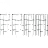 4 Pack Garden Trellis for Climbing Plants for Flower Vegetable