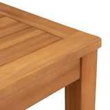 Close-up of a Lio/Oslo Wooden Side Table with a white background