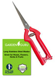 Long Blade Garden Pruning Snips Clippers