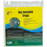 Package of 'Big Invisible Traps' with yellow and green design, featuring text and a logo.