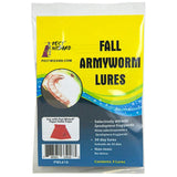 Package of Pest Wizard Fall Armyworm Lures with yellow and blue design