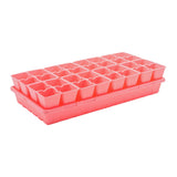 Pink 4 Cell Plug Tray Inserts
