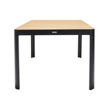 Portals Dark 4 Seater Carver Rectangular Dining set