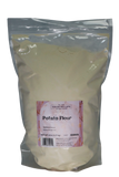 Bag of Country Life Potato Flour on a white background