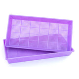 Purple perforated tray on a white background 1020 Mesh Deep Extra Strength Colors - 2.5" Deep
