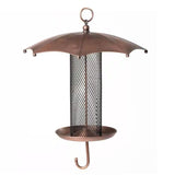 Copper Umbrella Bird Feeder with Mesh Tube Revivor - 3.5 lbs. Seed Capacity - FREE SHIPPING