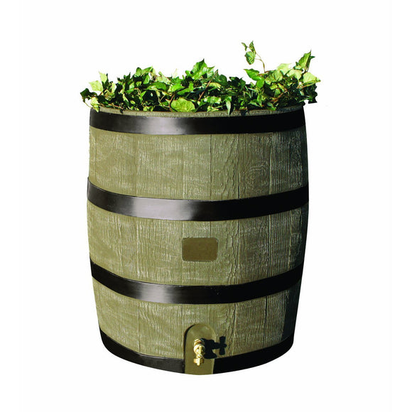 2-in-1 Rain Barrel Planter - FREE SHIPPING