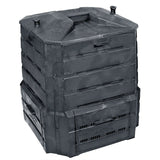 Black Plastic Compost Bin Composter for Home Garden Composting - 94 Gallon - FREE SHIPPING