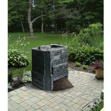 Black Plastic Compost Bin Composter for Home Garden Composting - 94 Gallon - FREE SHIPPING