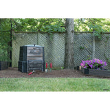Black Plastic Compost Bin Composter for Home Garden Composting - 94 Gallon - FREE SHIPPING