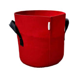 Red Grow Bags - 7 Gallon Colored Fabric Pot