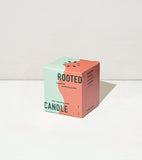 Box of 'Rooted' candle on a white background Rooted Candles Planters