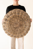 Rattan Cloche Dome Food Cover