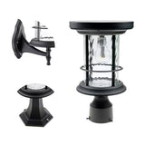 Outdoor Pole/Base/Wall Mount Solar LED Light - Yard Path Lighting - 100 Lumens - FREE SHIPPING