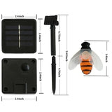 Simulation Honey Bees Solar Power String Lamp Fairy Lights Battery Garlands Garden Christmas Holiday Decor Outdoor 50LED 10M - FREE SHIPPING