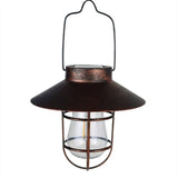 LED Solar Light Retro Solar LED Oil Lamp Portable Solar Candle Light Flickering Flameless Outdoor Hanging Lantern Garden Decor - FREE SHIPPING
