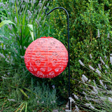 Soji Stella - Brights Geo Palm - 12" Solar Lantern