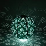 Soji Stella - Brights Geo Palm - 12" Solar Lantern