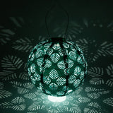 Soji Stella - Brights Geo Palm - 12" Solar Lantern