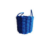 Solid, Single Color Maine Lobster Rope Basket, Handmade - FREE SHIPPING