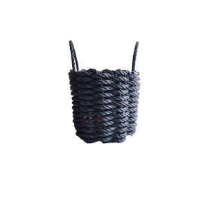Solid, Single Color Maine Lobster Rope Basket, Handmade - FREE SHIPPING
