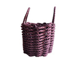 Solid, Single Color Maine Lobster Rope Basket, Handmade - FREE SHIPPING