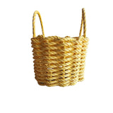 Solid, Single Color Maine Lobster Rope Basket, Handmade - FREE SHIPPING