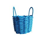 Solid, Single Color Maine Lobster Rope Basket, Handmade - FREE SHIPPING