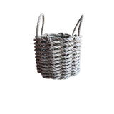Solid, Single Color Maine Lobster Rope Basket, Handmade - FREE SHIPPING