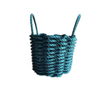 Solid, Single Color Maine Lobster Rope Basket, Handmade - FREE SHIPPING