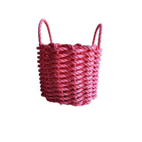 Solid, Single Color Maine Lobster Rope Basket, Handmade - FREE SHIPPING