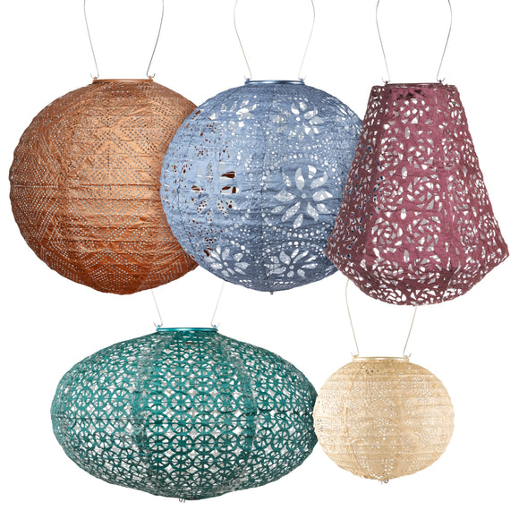 Soji Stella Multi-Shape Solar Lantern 5-pack (Save $35)
