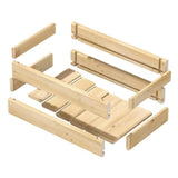 Natural Unfinished Cedar Wood Planter Box 21-inch x 11-inch - Made in USA - FREE SHIPPING