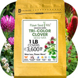 Tri-Color Clover Seed Blend