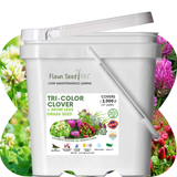 TRI-Color Clover + Mow Less Grass Seed