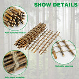 Indoor Outdoor Wall Hanging Willow Wood and Jute Garden Trellis - FREE SHIPPING