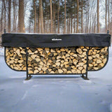 The Woodhaven 9ft Courtyard Firewood Rack
