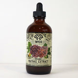 Bottle of Myco Matrix Maitake Extract on a white background