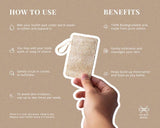 Natural Loofah Pad 2-Pack