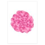 Peony Greeting Card – Blank Inside With Envelope