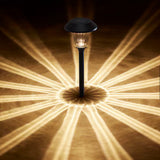 Berkely Jensen 12 -Lumens Oil-rubbed Bronze Solar LED Outdoor Path Light 5 Pack( 3000-Kelvins K)